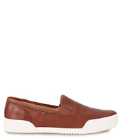 Frye Mia Leather Slip-On Platform Sneakers