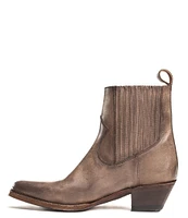 Frye Sacha Chelsea Leather Western Booties