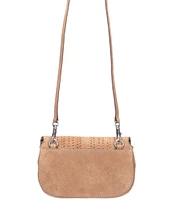 Frye Stella Suede Wallet Crossbody Bag