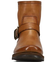 Frye Veronica Flex Leather Caramel Booties