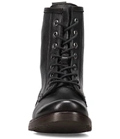 Frye Veronica Flex Leather Combat Boots