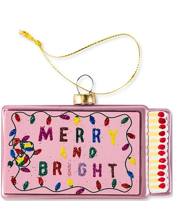 Furbish Merry & Bright Matchbook Ornament