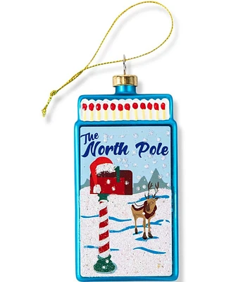 Furbish The North Pole Matchbook Ornament