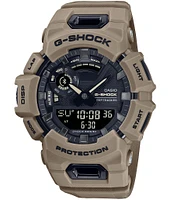 G-Shock Men's Ana-Digi Shock Resistant Beige Resin Strap Watch