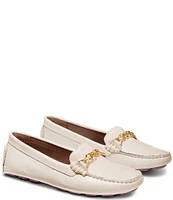 G.H. Bass Dylan Chain Leather Driver Loafers