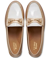 G.H. Bass Lianna Bit Weejun Metallic Leather Loafers