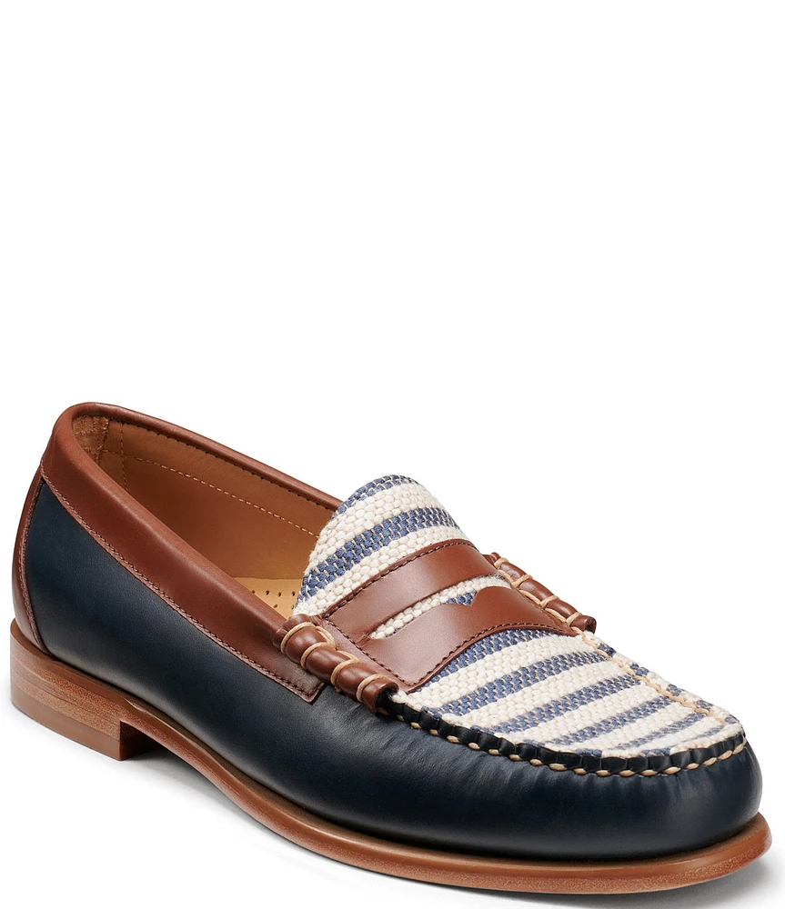 G.H. Bass Men's Larson Nautical Weejun Penny Loafers