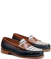 G.H. Bass Men's Larson Nautical Weejun Penny Loafers