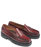 G.H. Bass Men's Larson Super Lug Sole Weejun Leather Loafers