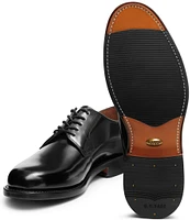 G.H. Bass Men's Monogram Leather Derby Oxfords