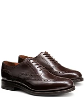 G.H. Bass Men's Monogram Wingtip Oxfords