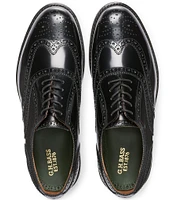 G.H. Bass Men's Monogram Wingtip Oxfords