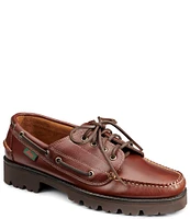 G.H. Bass Men's Ranger Camp Moc Super Lug Sole Oxford Boat Shoes