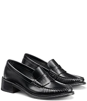 G.H. Bass Whitney Leather Loafer Pumps