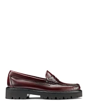 G.H. Bass Whitney Super Lug Weejun Leather Penny Loafers