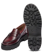 G.H. Bass Whitney Super Lug Weejun Leather Penny Loafers