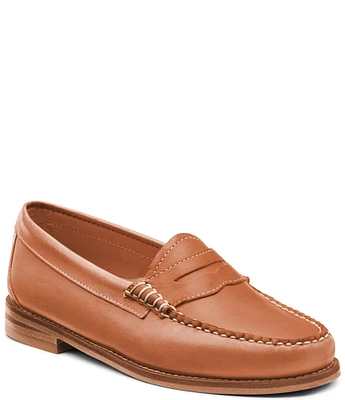 G.H. Bass Whitney Vachetta Leather Weejun Loafers