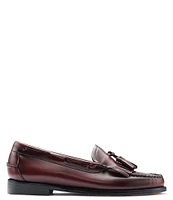 G.H. Bass Women's Esther Leather Tassel Detail Loafers