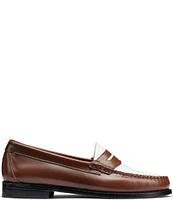 G.H. Bass Women's Whitney Weejun Color Block Leather Loafers