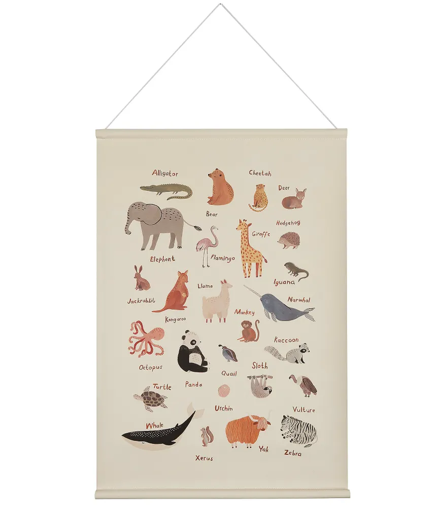 Gathre Animal Alphabet Poster