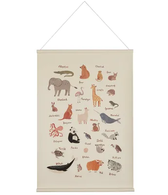 Gathre Animal Alphabet Poster