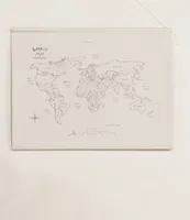 Gathre World Map Poster