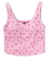 GB Active Big Girls 7-16 Floral Print Tank Top