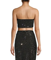 GB Allover Coordinating Rhinestone Tube Top