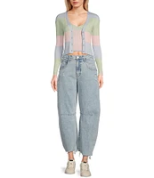 GB Barrel Leg Denim Jeans