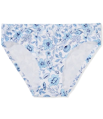 GB Big Girls 6-16 Ditsy Floral Print Seamfree Bonded Bikini Panties