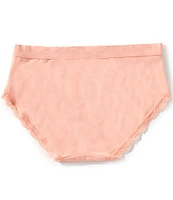 GB Big Girls 6-16 Lace Micro Brush Girlshort Panties