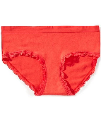 GB Big Girls 6-16 Lace Micro Brush Girlshort Panties