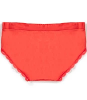 GB Big Girls 6-16 Lace Micro Brush Girlshort Panties