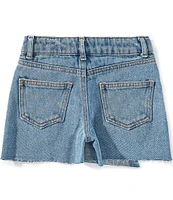 GB Big Girls 7-16 Asymmetrical Denim Mini Skort