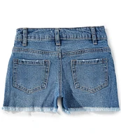 GB Big Girls 7-16 Denim Cut Off Distressed Frayed Hem Short