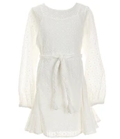 GB Big Girl's 7-16 Eyelet Godet Dress