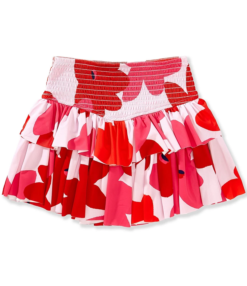 GB Big Girls 7-16 Floral Print Skirt