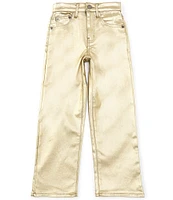 GB Big Girls 7-16 Full Length Coated Denim Pants