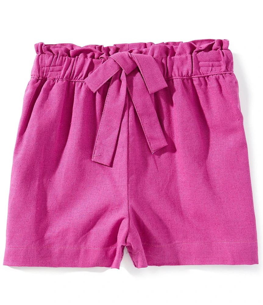GB Big Girls 7-16 Linen Pull On Shorts