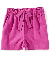 GB Big Girls 7-16 Linen Pull On Shorts