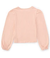 GB Big Girls 7-16 Long Sleeve Knit Top