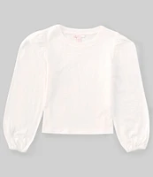 GB Big Girls 7-16 Long Sleeve Knit Top