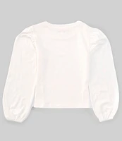 GB Big Girls 7-16 Long Sleeve Knit Top