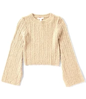 GB Big Girls 7-16 Long Sleeve Ribbed Sweater