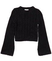 GB Big Girls 7-16 Long Sleeve Ribbed Sweater