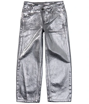 GB Big Girls 7-16 Metallic Coated Jeans