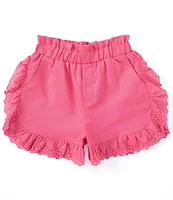 GB Big Girls 7-16 Mid Rise Eyelet Short