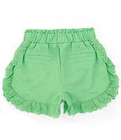 GB Big Girls 7-16 Mid Rise Eyelet Short