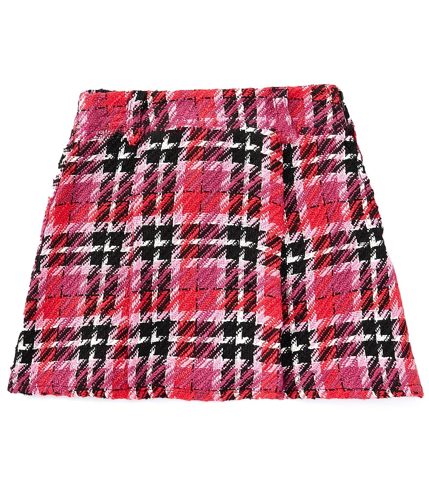 GB Big Girls 7-16 Plaid Mini Skirt