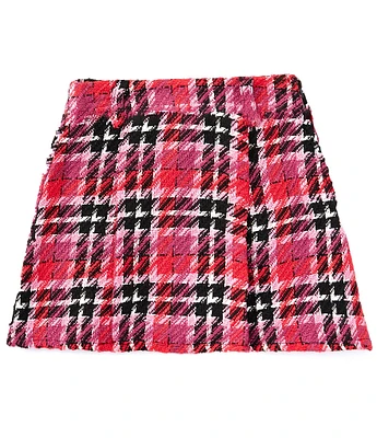 GB Big Girls 7-16 Plaid Mini Skirt